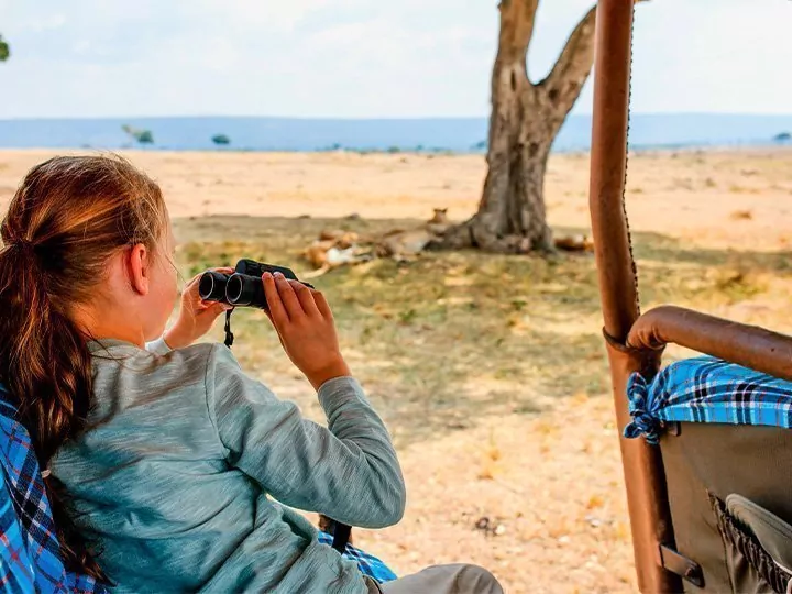 Safari i Afrika med barn