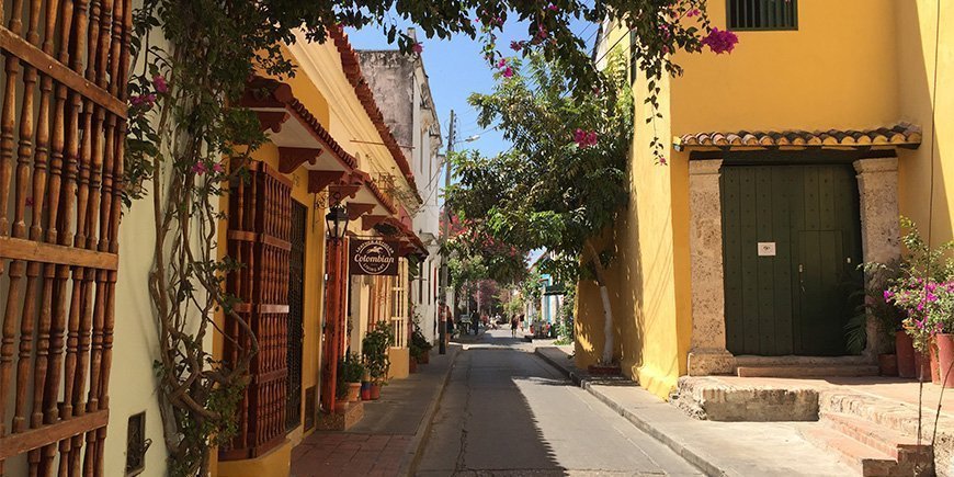 Gate i Cartagena, Colombia