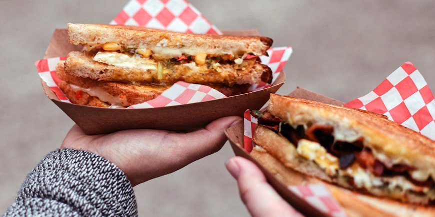 Frokost fra en foodtruck