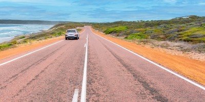 Bilferie på Great Ocean Road i Vest-Australia